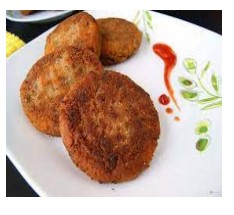 VEGETABLE CUTLETS 800g